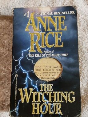 📚4 For $20 - Anne Rice 'The Witching Hour' - Paperback Novel